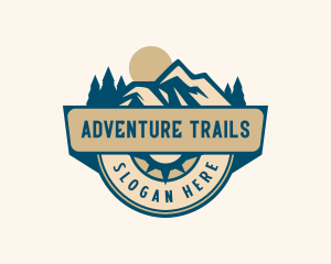 Outdoor Mountain Adventure logo design