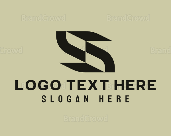 Modern Futuristic Letter S Logo