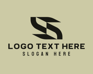 Worker - Modern Futuristic Letter S logo design