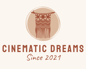 Brown Macrame Decor  logo design