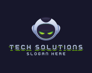 Cyber Tech Robot Logo