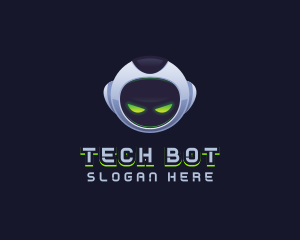 Cyber Tech Robot logo design