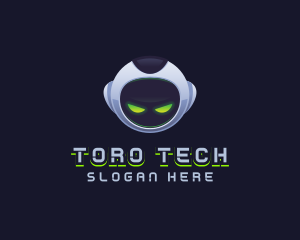 Cyber Tech Robot logo design