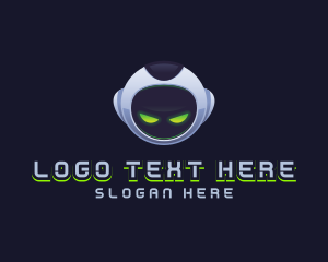 Android - Cyber Tech Robot logo design