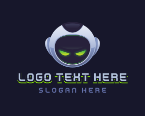 Mascot - Cyber Tech Robot logo design