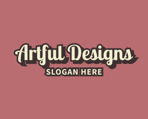 Retro Business Brand logo design