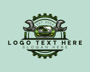 Maintenance - Car Restoration Garage logo design