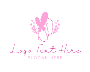 Hair - Butterfly Lady Beauty logo design