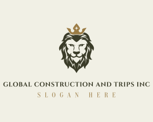 Jewelry - Royal Crown Lion logo design