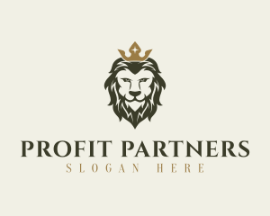 Royal Crown Lion logo design