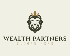 Royal Crown Lion logo design