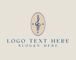 Embroider - Embroidery Needle Thread logo design