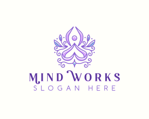 Yoga Healing Wellness logo design