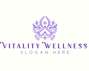 Yoga Healing Wellness logo design