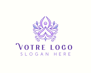 Mindfulness - Yoga Healing Wellness logo design