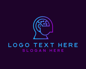 Brain - Software AI Programmer logo design