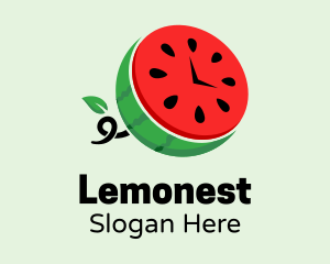 Watermelon Fruit Time  Logo