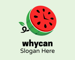 Watermelon Fruit Time  Logo