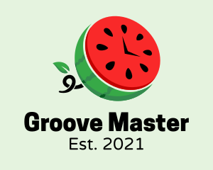 Farmers Market - Watermelon Fruit Time logo design