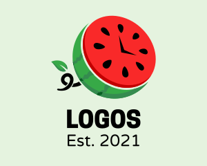 Durian - Watermelon Fruit Time logo design