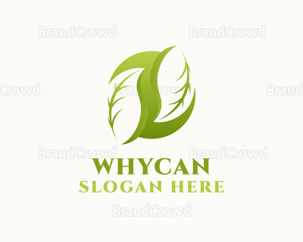 Healthy Natural Leaf Logo