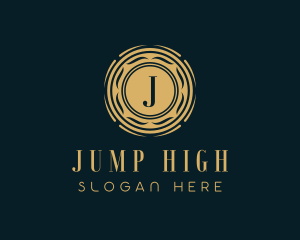 Gold High End Boutique logo design