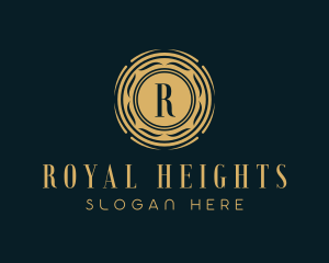 Gold High End Boutique logo design