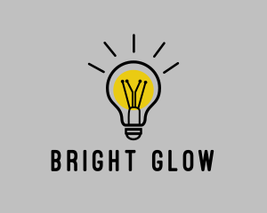 Lighting - Energy Light Bulb logo design