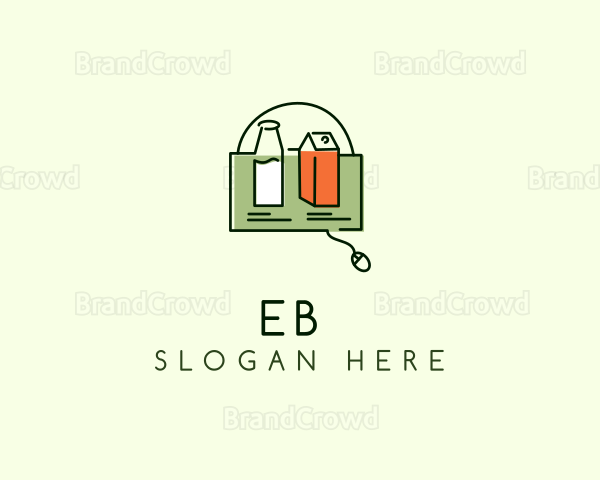 Online Grocery Shopping Logo