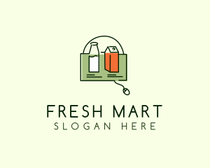 Grocery - Online Grocery Shopping logo design