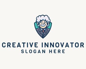 Inventor - Science Education Professor logo design