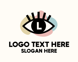 Artistic - Artistic Fashion Eye Letter logo design