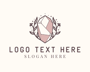 Precious Stone - Luxury Gemstone Jewelry logo design