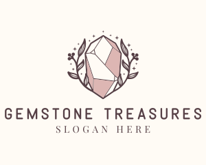 Luxury Gemstone Jewelry logo design