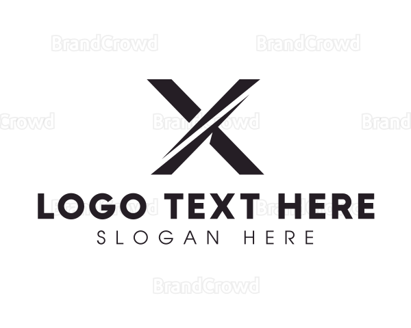 Professional Letter X Logo
