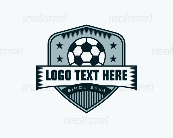 Soccer Sports League Logo