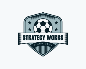 Soccer Sports League logo design