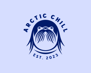 Walrus Arctic Wildlife logo design