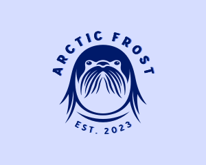 Walrus Arctic Animal logo design