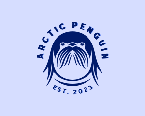 Walrus Arctic Wildlife logo design