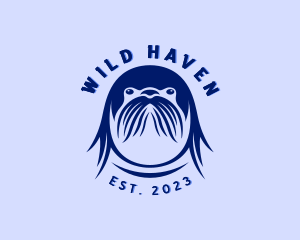 Walrus Arctic Wildlife logo design