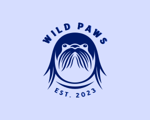 Walrus Arctic Animal logo design