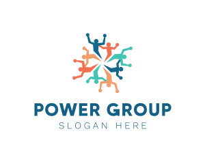 Group - People Community Foundation logo design