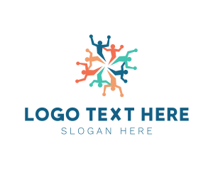 Help - People Community Foundation logo design