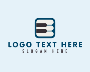 Keyboard - Piano Keyboard App logo design