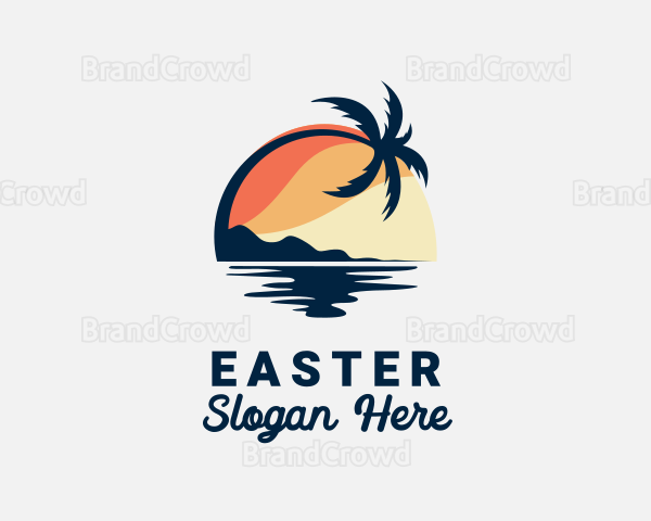 Palm Beach Sunset Logo
