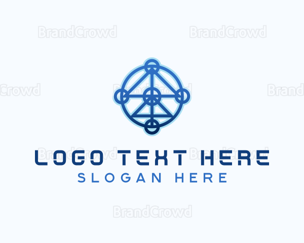 Developer Tech Circuitry Logo