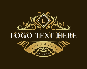 High End - Expensive Premium Ornament logo design