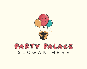 Party Balloon Entertainment logo design