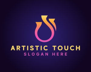 Abstract Ring Jeweler logo design